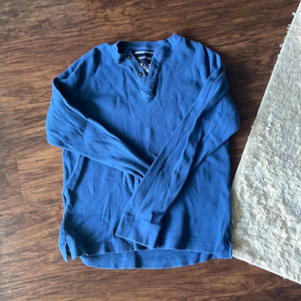 Men’s L Blue Long Sleeve